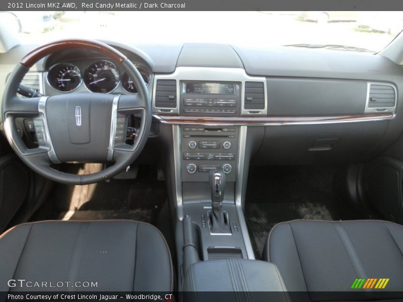 Red Candy Metallic / Dark Charcoal 2012 Lincoln MKZ AWD