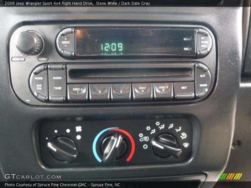 Stone White / Dark Slate Gray 2006 Jeep Wrangler Sport 4x4 Right Hand Drive