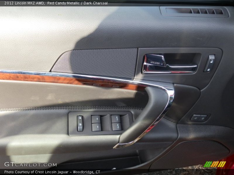 Red Candy Metallic / Dark Charcoal 2012 Lincoln MKZ AWD