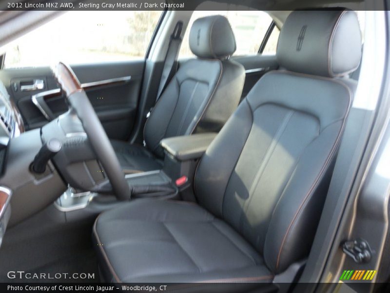 Sterling Gray Metallic / Dark Charcoal 2012 Lincoln MKZ AWD