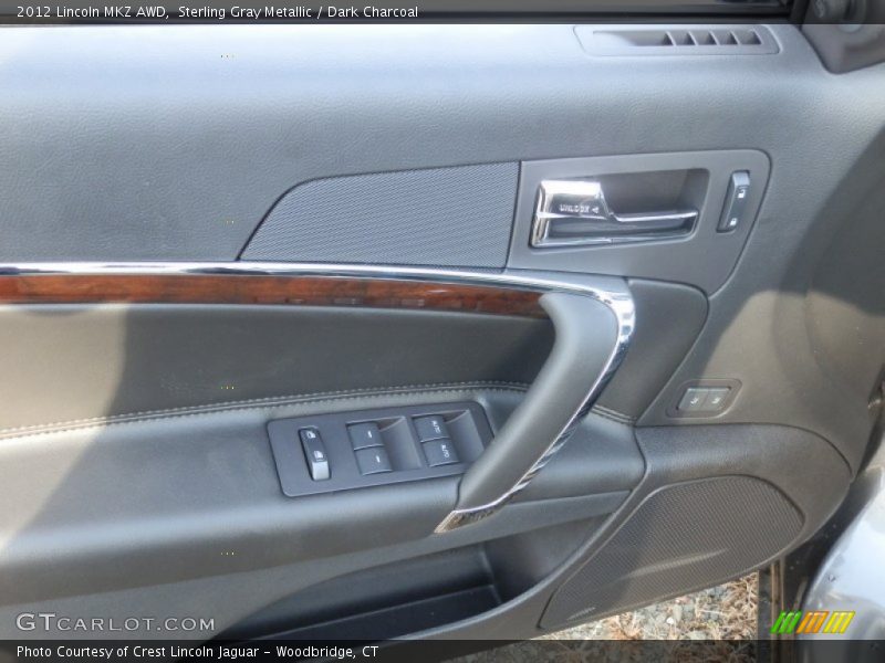 Sterling Gray Metallic / Dark Charcoal 2012 Lincoln MKZ AWD