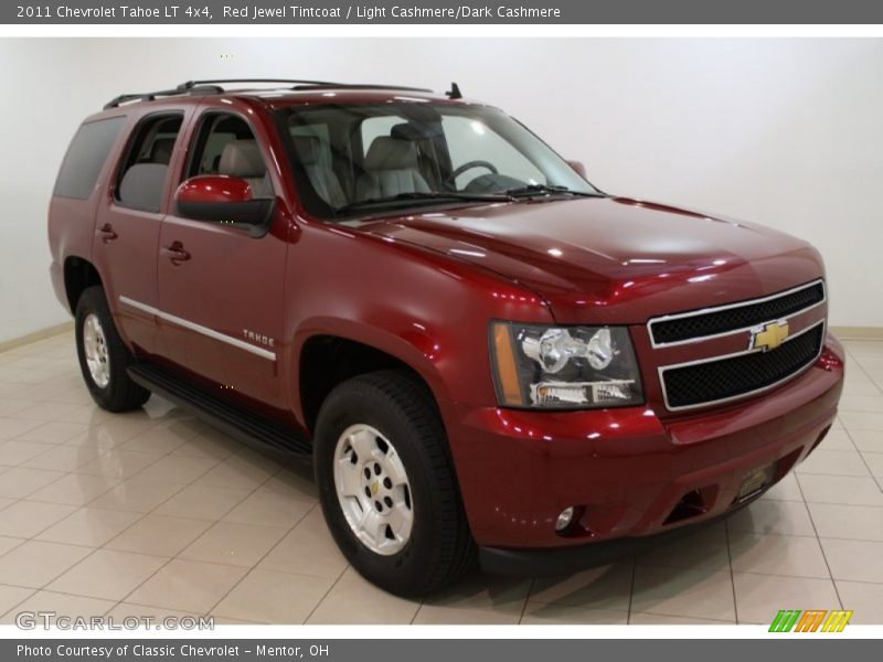 Red Jewel Tintcoat / Light Cashmere/Dark Cashmere 2011 Chevrolet Tahoe LT 4x4