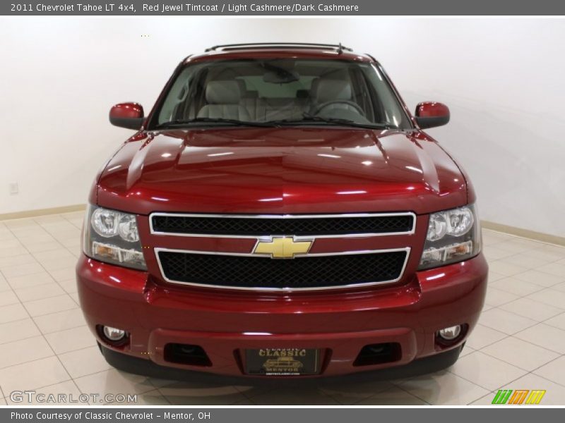 Red Jewel Tintcoat / Light Cashmere/Dark Cashmere 2011 Chevrolet Tahoe LT 4x4