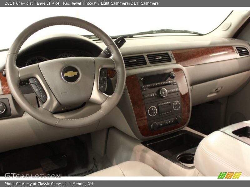 Red Jewel Tintcoat / Light Cashmere/Dark Cashmere 2011 Chevrolet Tahoe LT 4x4