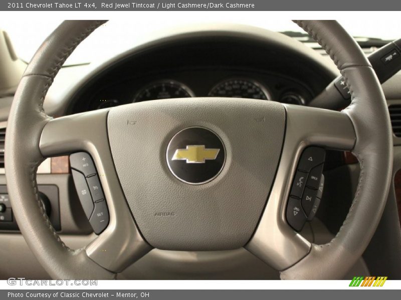 Red Jewel Tintcoat / Light Cashmere/Dark Cashmere 2011 Chevrolet Tahoe LT 4x4