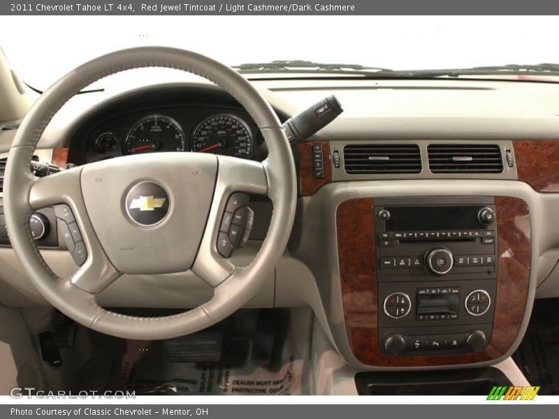 Red Jewel Tintcoat / Light Cashmere/Dark Cashmere 2011 Chevrolet Tahoe LT 4x4