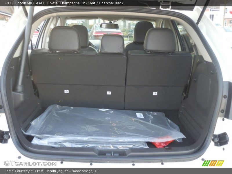 Crystal Champagne Tri-Coat / Charcoal Black 2012 Lincoln MKX AWD