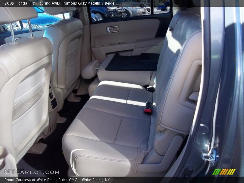 Nimbus Gray Metallic / Beige 2009 Honda Pilot Touring 4WD