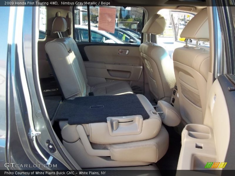Nimbus Gray Metallic / Beige 2009 Honda Pilot Touring 4WD