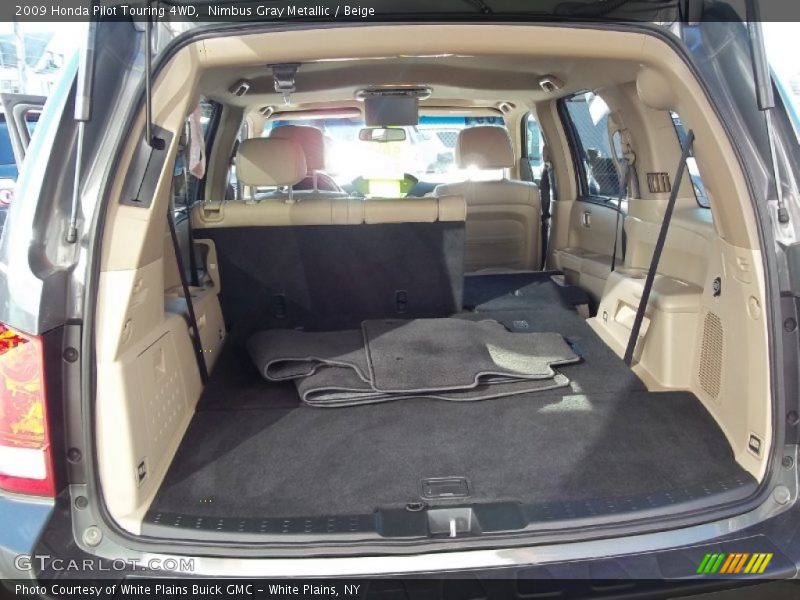 Nimbus Gray Metallic / Beige 2009 Honda Pilot Touring 4WD