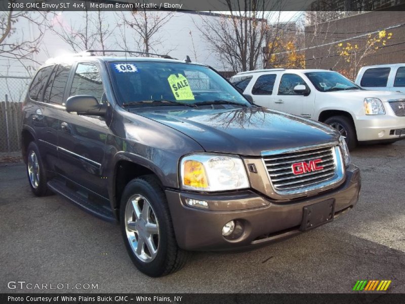 Medium Brown Metallic / Ebony 2008 GMC Envoy SLT 4x4
