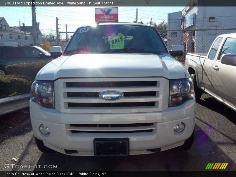 White Sand Tri Coat / Stone 2008 Ford Expedition Limited 4x4