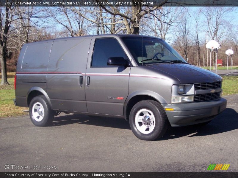 Medium Charcoal Gray Metallic / Neutral 2002 Chevrolet Astro AWD Commercial Van