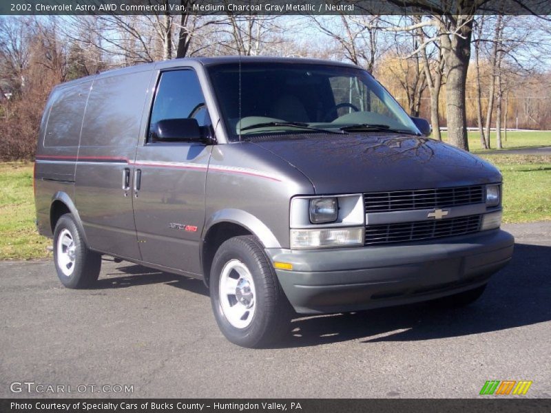 Medium Charcoal Gray Metallic / Neutral 2002 Chevrolet Astro AWD Commercial Van