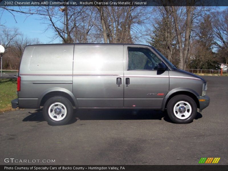  2002 Astro AWD Commercial Van Medium Charcoal Gray Metallic