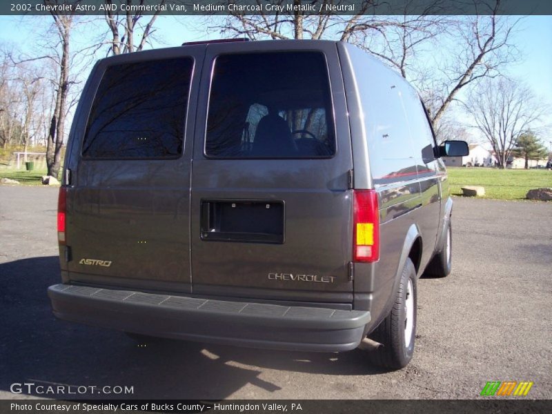 Medium Charcoal Gray Metallic / Neutral 2002 Chevrolet Astro AWD Commercial Van