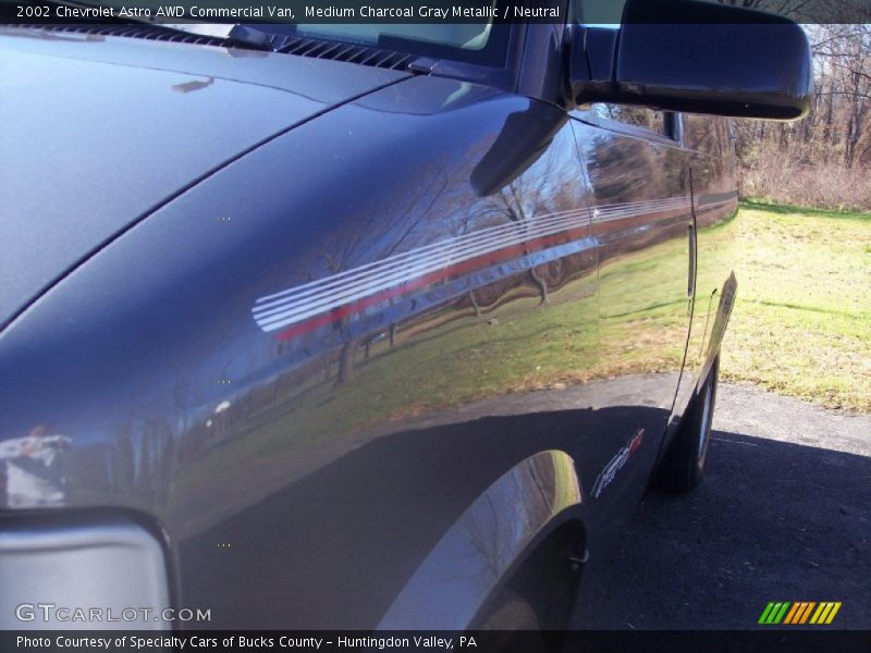 Medium Charcoal Gray Metallic / Neutral 2002 Chevrolet Astro AWD Commercial Van