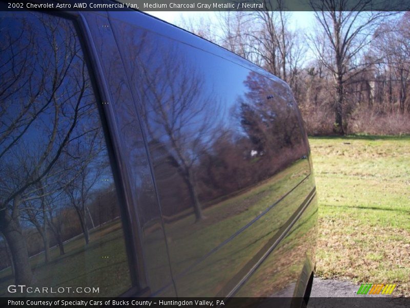 Medium Charcoal Gray Metallic / Neutral 2002 Chevrolet Astro AWD Commercial Van