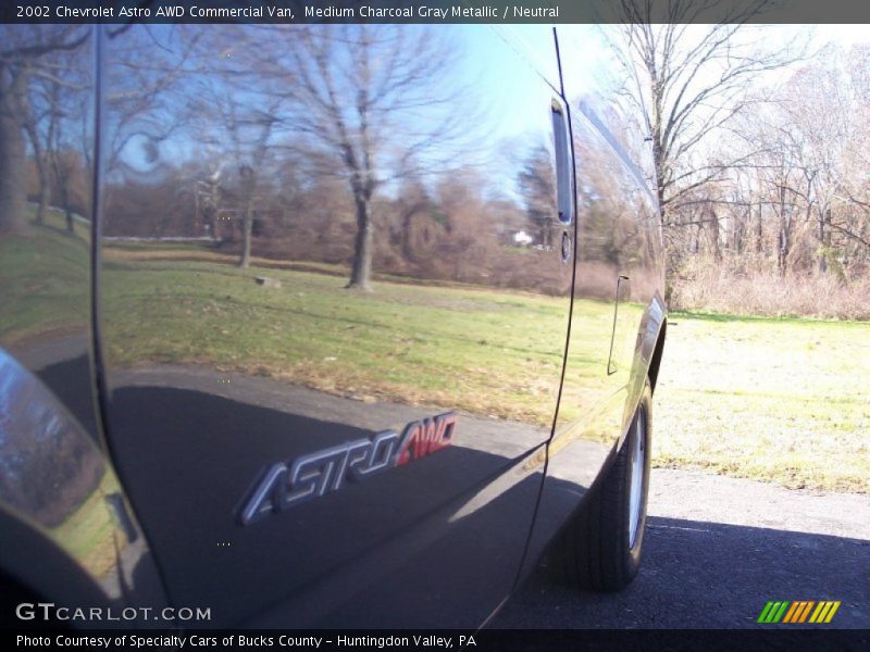 Medium Charcoal Gray Metallic / Neutral 2002 Chevrolet Astro AWD Commercial Van