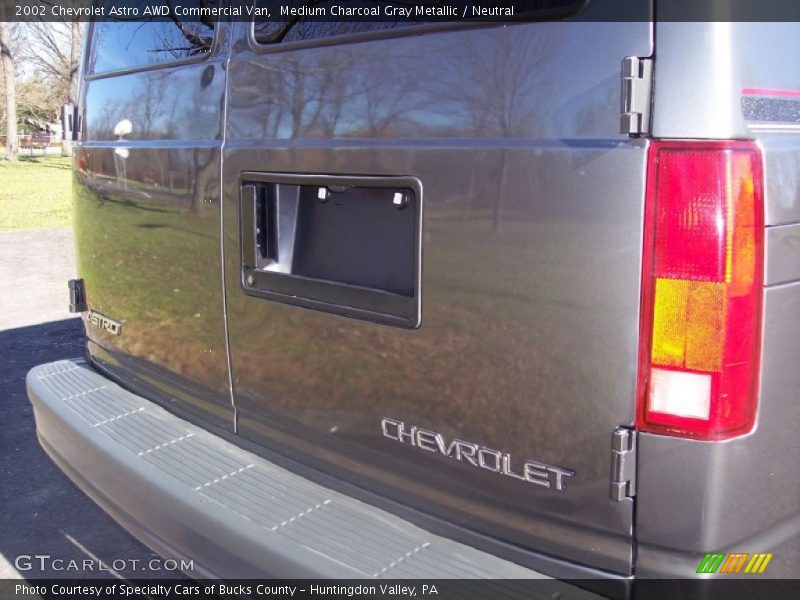 Medium Charcoal Gray Metallic / Neutral 2002 Chevrolet Astro AWD Commercial Van