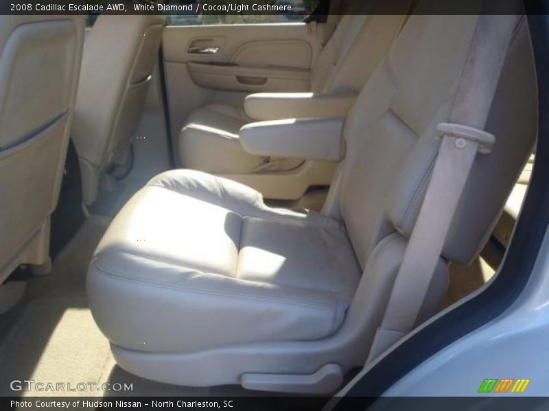 White Diamond / Cocoa/Light Cashmere 2008 Cadillac Escalade AWD