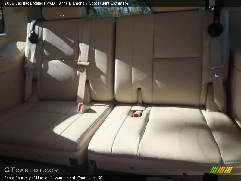 White Diamond / Cocoa/Light Cashmere 2008 Cadillac Escalade AWD