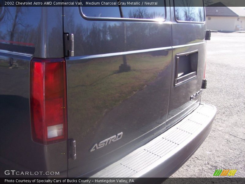 Medium Charcoal Gray Metallic / Neutral 2002 Chevrolet Astro AWD Commercial Van