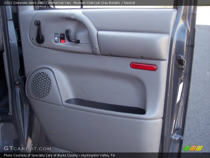 Medium Charcoal Gray Metallic / Neutral 2002 Chevrolet Astro AWD Commercial Van