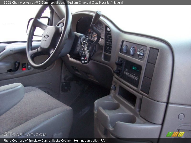 Medium Charcoal Gray Metallic / Neutral 2002 Chevrolet Astro AWD Commercial Van