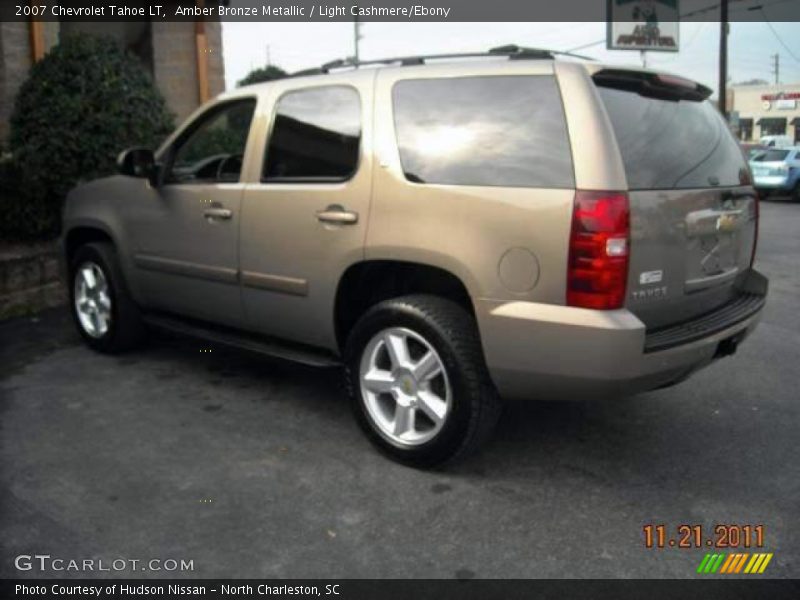Amber Bronze Metallic / Light Cashmere/Ebony 2007 Chevrolet Tahoe LT