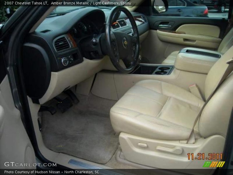 Amber Bronze Metallic / Light Cashmere/Ebony 2007 Chevrolet Tahoe LT