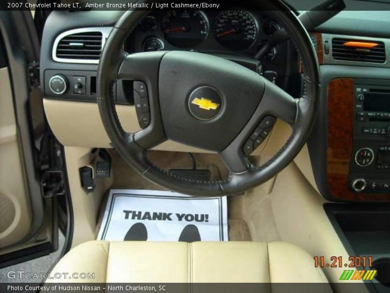 Amber Bronze Metallic / Light Cashmere/Ebony 2007 Chevrolet Tahoe LT