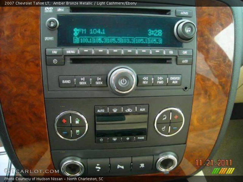 Amber Bronze Metallic / Light Cashmere/Ebony 2007 Chevrolet Tahoe LT