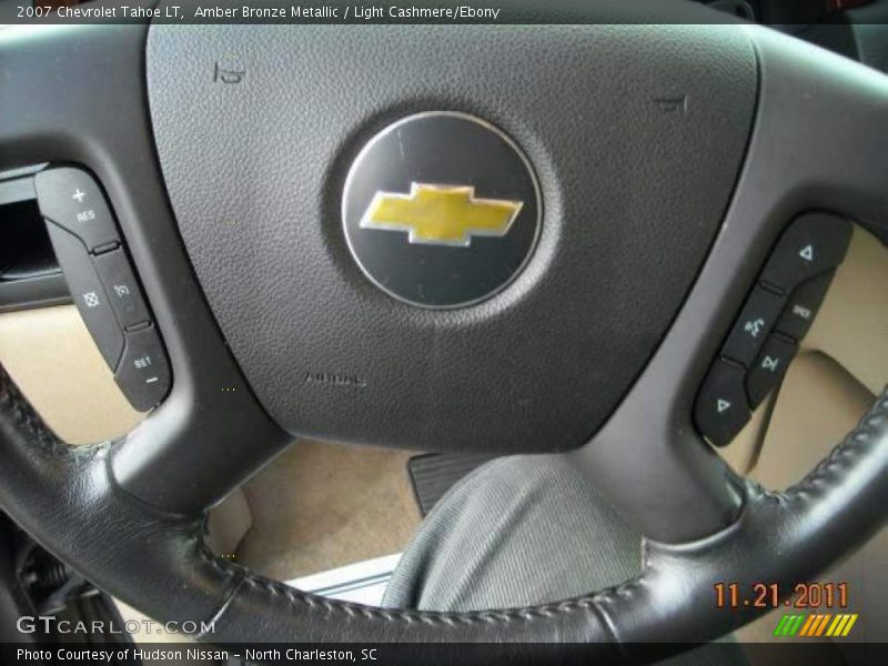 Amber Bronze Metallic / Light Cashmere/Ebony 2007 Chevrolet Tahoe LT