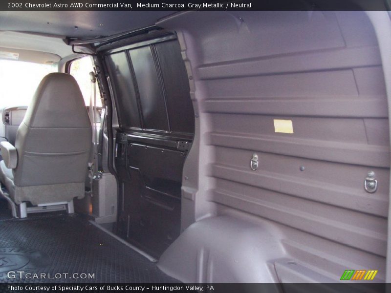 Medium Charcoal Gray Metallic / Neutral 2002 Chevrolet Astro AWD Commercial Van