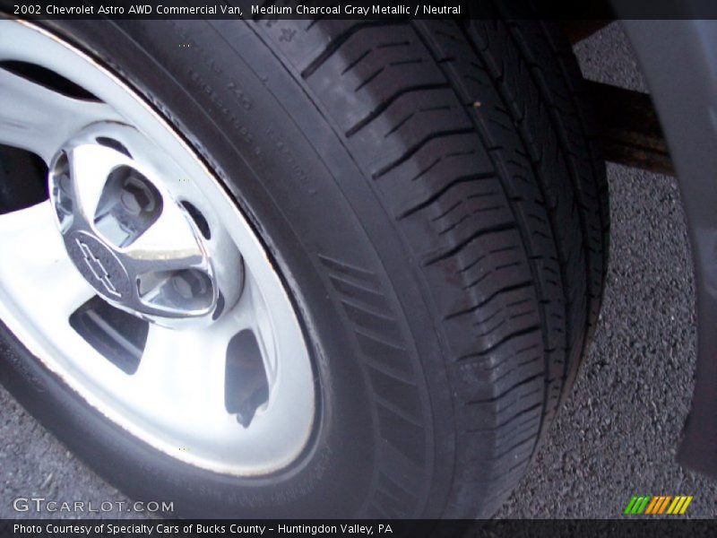 Medium Charcoal Gray Metallic / Neutral 2002 Chevrolet Astro AWD Commercial Van