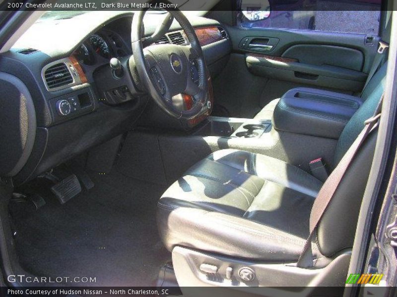 Dark Blue Metallic / Ebony 2007 Chevrolet Avalanche LTZ