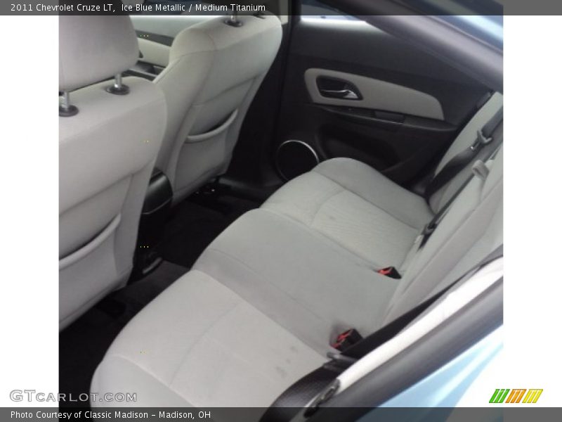 Ice Blue Metallic / Medium Titanium 2011 Chevrolet Cruze LT