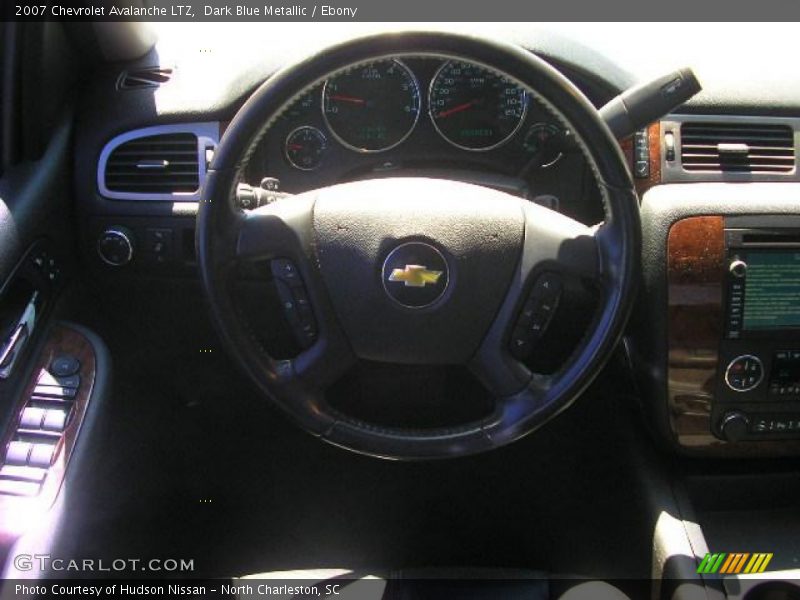 Dark Blue Metallic / Ebony 2007 Chevrolet Avalanche LTZ