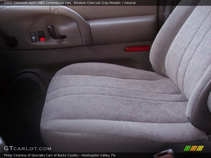 Medium Charcoal Gray Metallic / Neutral 2002 Chevrolet Astro AWD Commercial Van