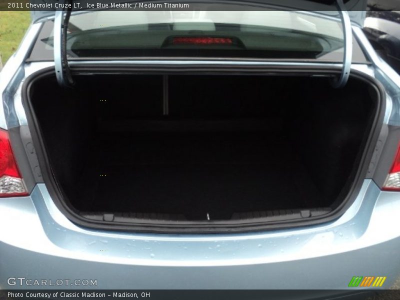 Ice Blue Metallic / Medium Titanium 2011 Chevrolet Cruze LT