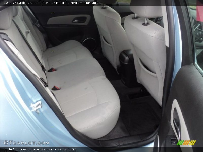 Ice Blue Metallic / Medium Titanium 2011 Chevrolet Cruze LT