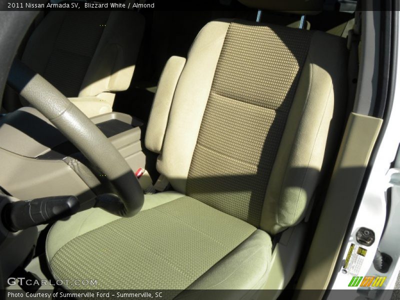 Blizzard White / Almond 2011 Nissan Armada SV