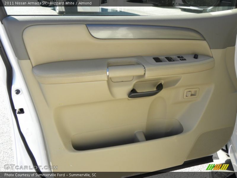 Blizzard White / Almond 2011 Nissan Armada SV