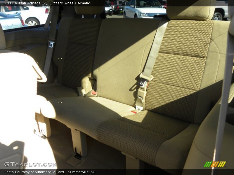 Blizzard White / Almond 2011 Nissan Armada SV