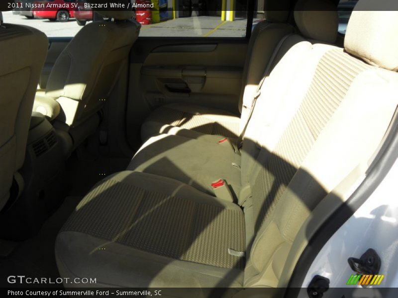 Blizzard White / Almond 2011 Nissan Armada SV
