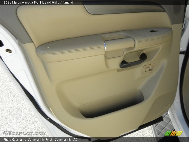 Blizzard White / Almond 2011 Nissan Armada SV