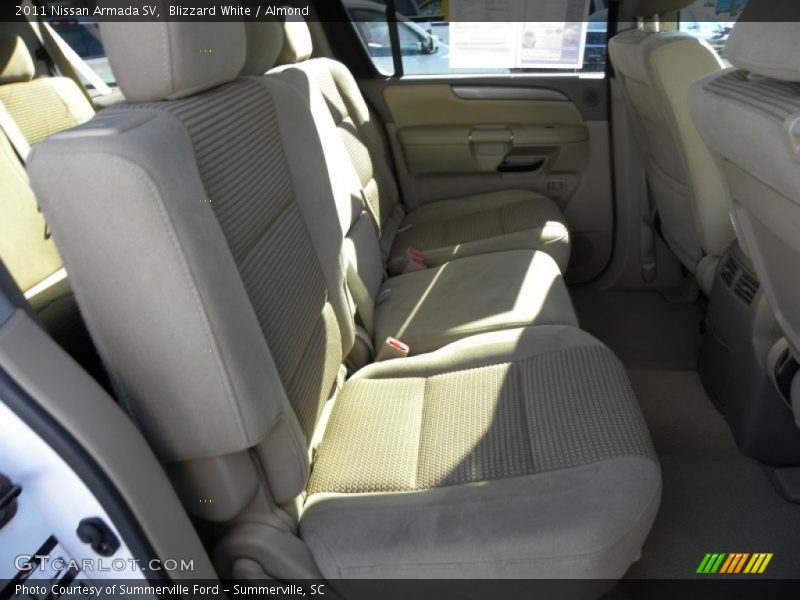 Blizzard White / Almond 2011 Nissan Armada SV
