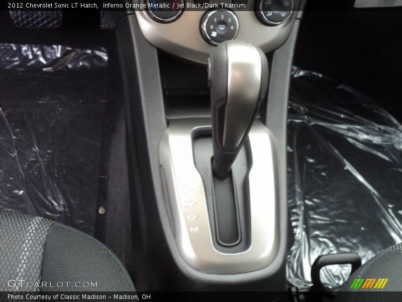  2012 Sonic LT Hatch 6 Speed Automatic Shifter