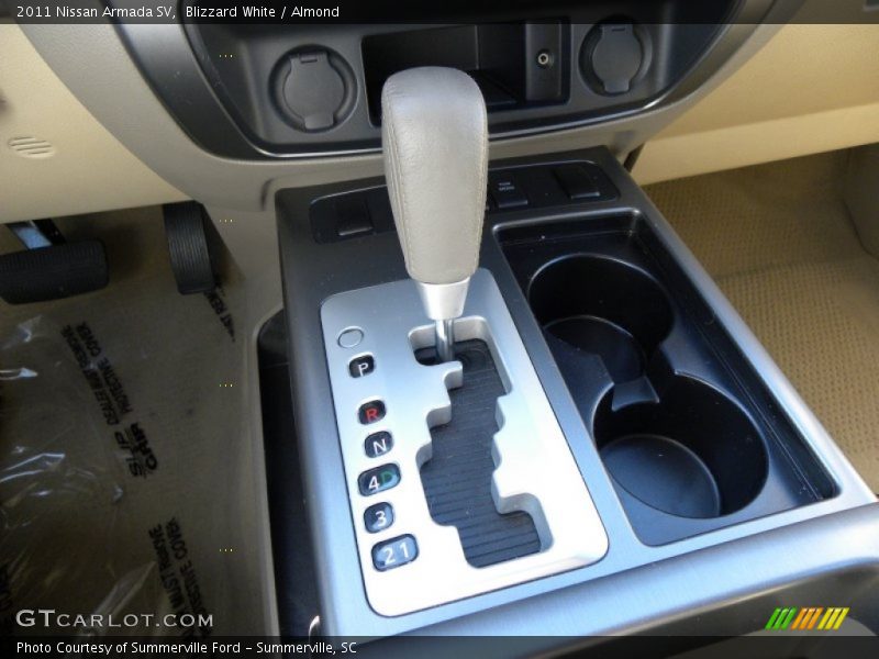 Blizzard White / Almond 2011 Nissan Armada SV